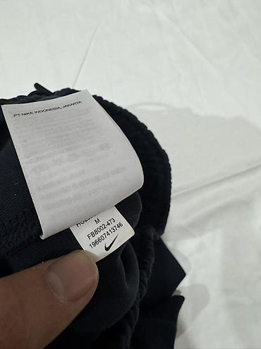 штаны найк: Мужские брюки, M, Nike, Новый, цвет - Синий, Самовывоз — 3