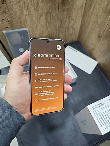 xiaomi pad 6s pro цена бишкек: СРОЧНО ПРОДАМ Xiaomi 15T Proпамять 1024gbОЗУ 12gb состояние — 3