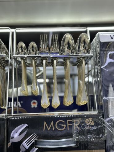 набор посуды люминарк 19 предметов: Набор столовых приборов MGFR (Mrs Rose), 36 предметов - Полный