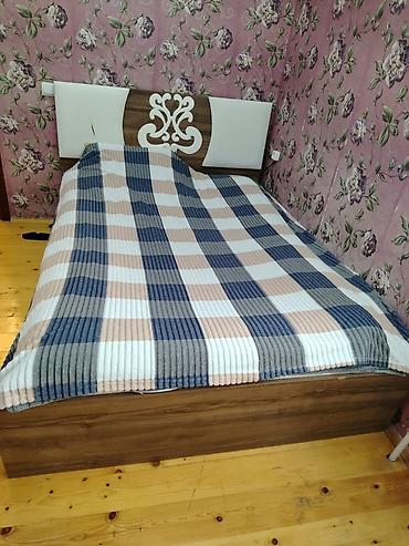 bedroom: Yataq otağı mebel dəsti – Material: ağ və tünd qoz rəngli MDF/LDSP — 2
