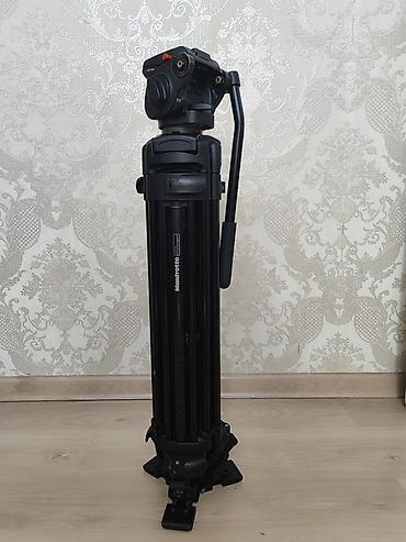 Другие аксессуары для фото/видео: ШТАТИВ Manfrotto с жидкостной видеоголовой 501HDV и напольным — 11