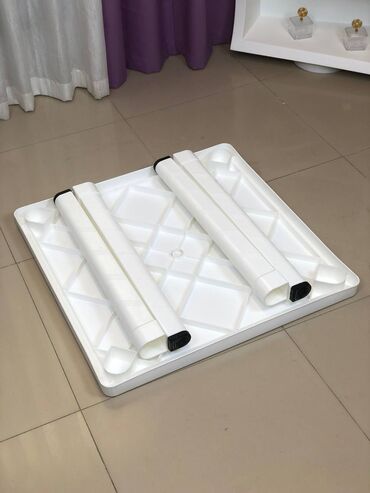 Bağ, çöl masa və oturacaq dəstləri: Yeni, Kvadrat masa, 4 stul, Açılmayan, Stullar ilə, Plastik, Azərbaycan — 10