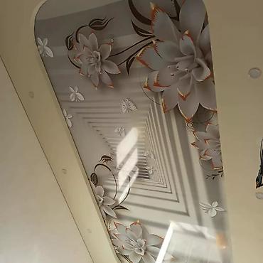 Натяжной потолок: Натяжной потолок Матовое, 3D потолки, Глянцевое Бесплатный замер, Гарантия, Монтаж — 15