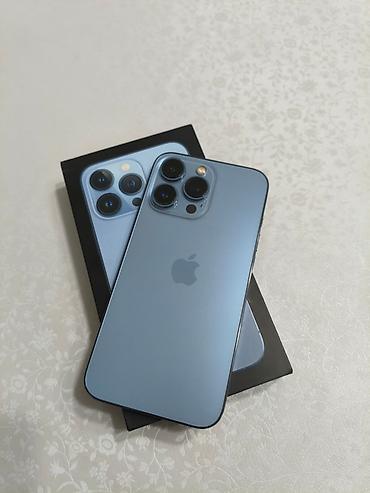 one plus 13: IPhone 13 Pro, Б/у, 128 ГБ, Sierra Blue, Коробка, 76 % — 1