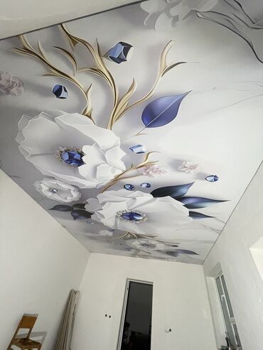 Натяжной потолок: Натяжной потолок Глянцевое, Матовое, 3D потолки Гарантия, Бесплатная консультация, Бесплатный замер — 26