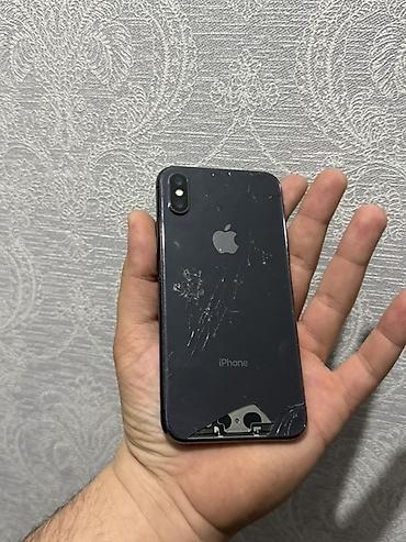 Apple iPhone: IPhone X, 64 GB, Qara, Face ID — 7