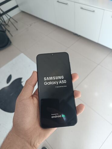 world telecom 2 ci el telefonlar: Samsung Galaxy A50, 64 GB, Barmaq izi