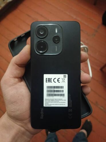 Redmi Note 14, 128 ГБ, цвет - Черный, Отпечаток пальца, Две SIM карты, Face ID