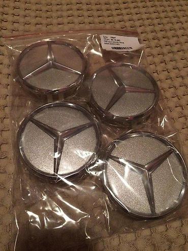 aluminijumske felne 16 5x112: ČEPOVI POKLOPCI ZA FELNE MERCEDES 75 MM - ORIGINALNI | ORIGINALNI — 5