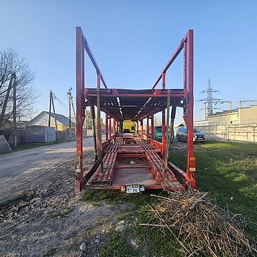 высокие машины: Автовоз-полуприцеп 6 местный двухъярусный - Конструкция — 3