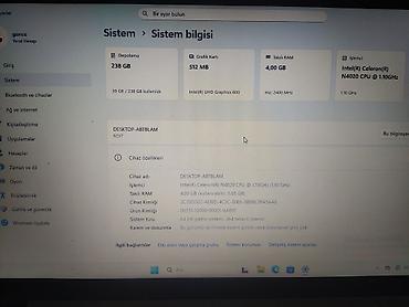 Lenovo: İşlənmiş Lenovo IdeaPad, 13.5 ", Intel Celeron, 256 GB, Pulsuz çatdırılma, Ödənişli çatdırılma, Rayonlara çatdırılma — 2