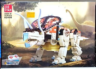 🧱🤖 Jie Star Nəhəng Barbatos Robotu və Mexanik Triceratops Dinazavrı!