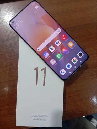 Xiaomi: Xiaomi Mi 11, 256 GB, rəng - Qara, 
 İki sim kartlı, Barmaq izi, Sensor