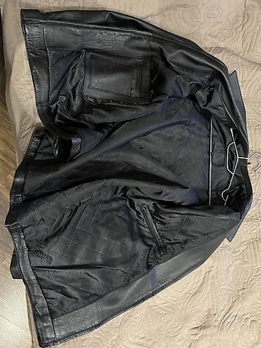 oğlan kurtkası: Kurtka, Dəri, Payız, 3XL — 5