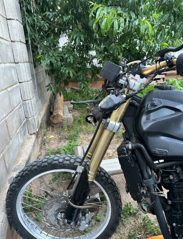 вилка мото: Эндуро 400cc водяное охлаждение, тяга 🔥, по вложению только пластик и