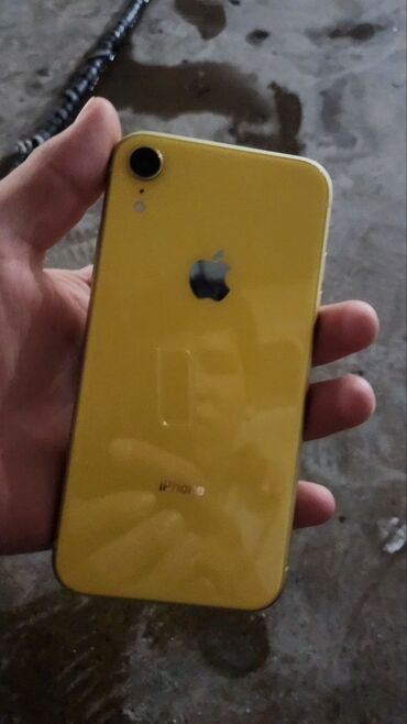 айфон икс эс цена бишкек: IPhone Xr, Колдонулган, 64 ГБ, Сары, Каптама, 81 %