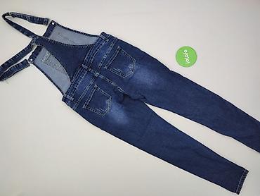 hand work denim: Ogrodniczki damskie, rozmiar M — 3