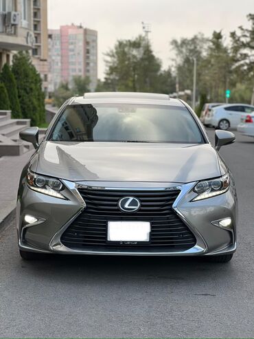 самая дорогая машина в кыргызстане 2023: Lexus ES: 2017 г., 2.5 л, Автоматические, Гибрид, Седан