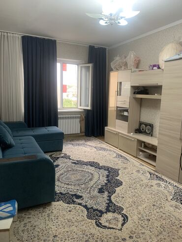 продажа квартир г токмок: 2 комнаты, 58 м², 105 серия, 5 этаж, Евроремонт