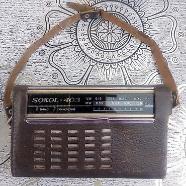 planşetler ucuz: Sokol-403 portativ tranzistorlu radio - Model: Sokol-403 - — 1