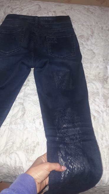 jeans: Cinslər M (EU 38), rəng - Göy