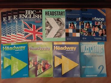 Kitablar, jurnallar, CD, DVD: Учебные пособия,тесты " English". Есть ещё разные