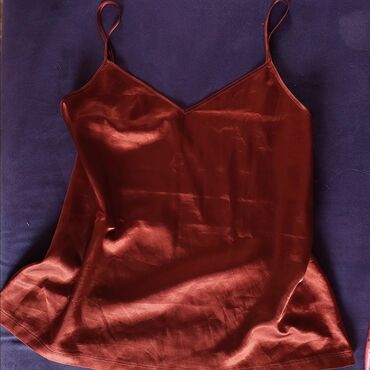 c a basic majice: M (EU 38), Polyester, Single-colored, color - Burgundy