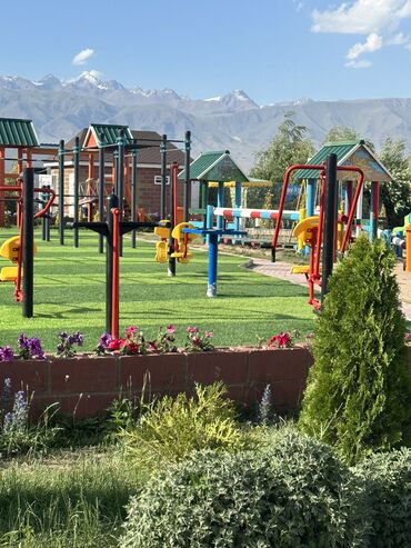 Иссык-Куль 2025: Коттедж, ЦО Радуга West, Кош-Кол, Детская площадка, Парковка, стоянка, Охраняемая территория — 14