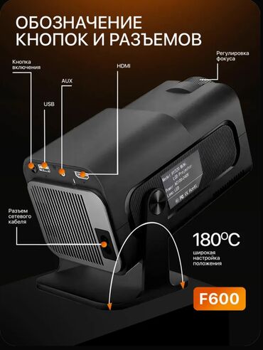 Проекторы: Проектор подключается к телефону ноутбуку повтор экрана качество — 8