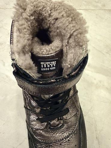 tutis gio: Зимние б/у детские ботинки Tutubi Shoes 36 размер, цена 2500 - Бренд — 2