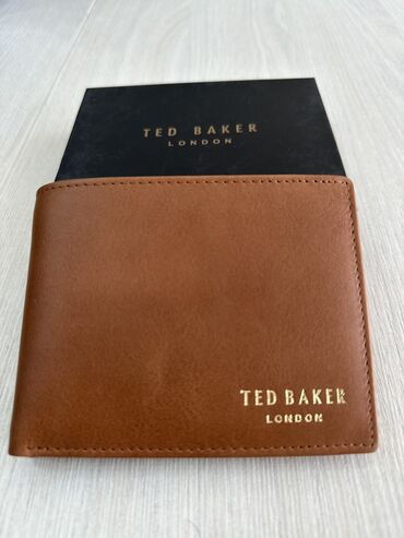 платье из эко кожи: Кошелек, Ted Baker, Натуральная кожа, Унисекс, Новый