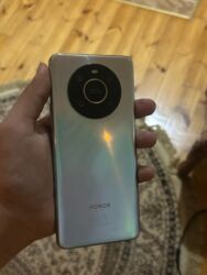 телефон для пожилых fly ezzy: Honor X9, 128 GB, rəng - Göy, Barmaq izi, İki sim kartlı, Face ID