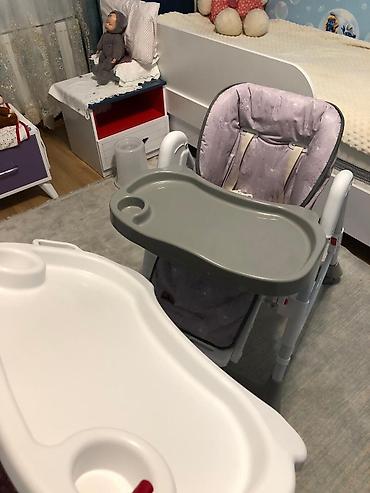 Yemək masaları, oturacaqları: Yemek masasi 6 aydan 6 yasa qeder usaq ucun. Hundurluyun nizamlamaq — 3