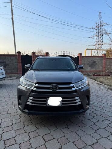 Toyota: Toyota Highlander: 2018 г., 3.5 л, Автомат, Бензин, Кроссовер