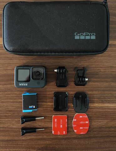 флеш карта для gopro hero 3: GoPro Hero 9 Black Əla vəziyyətdədir, tam işləkdir. Komplektasiya