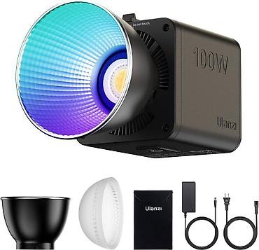 лит енержи: ULANZI 100W RGB портативный видеосвет с сетевым адаптером питания — 1
