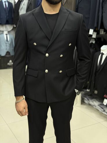 Kostyumlar: Kişi Kostyum Dəstləri - Klassik və modern kəsim: dar siluet, çiynə — 11
