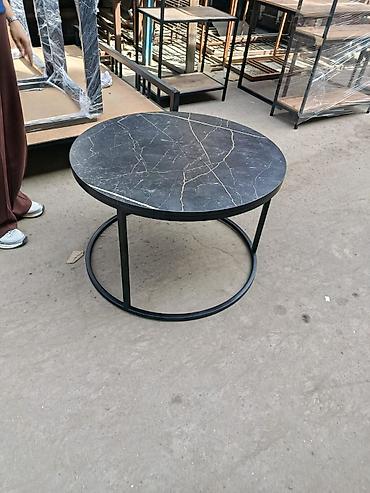 study table: Столдор ашкана үчүн 90*90 бийиктиги 75 см — 3