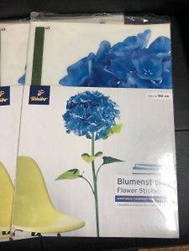 Ostali kućni dekor: Tchibo samolepljiva zidna nalepnica – cvet - Set od 7 delova: 1 — 6