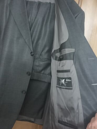 hm sive pantalone s poluobim struka poliester spandex elas: Suit 8XL (EU 56), color - Grey