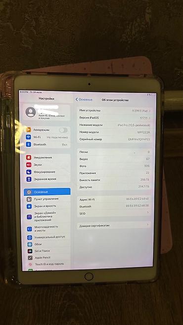cd disk: Планшет, Apple, память 256 ГБ, 10" - 11", Wi-Fi, Б/у, Классический цвет - Золотой — 4