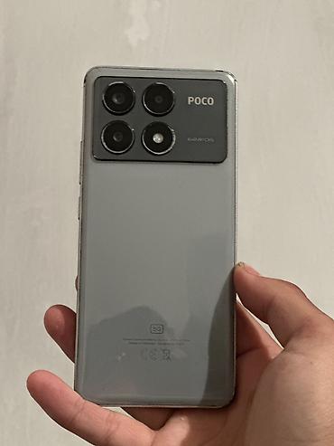 Poco: Poco X6 Pro 5G, Б/у, 256 ГБ, цвет - Серый, 2 SIM — 5