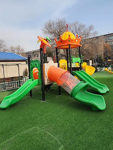 детские горки качели: Детские уличные игровые комплексы, привезём соберём установим есть — 1