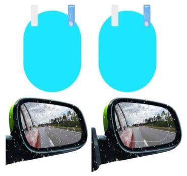 пленки для авто: Пленка антидождь для зеркал заднего вида, диаметр 80 мм - 2 шт