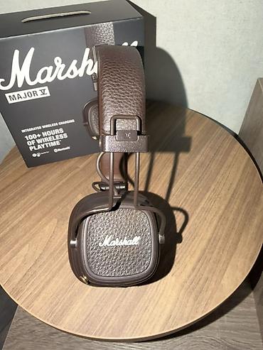 marshall major 4: Marshall Major V Bluetooth qulaqlıq - Rəng: tünd qəhvəyi - Model — 3