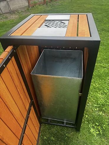 Мусорные урны: На заказ садовые, уличные урны в стиле Loft из качественных материалов — 9