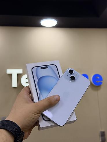 IPhone 15, 128 GB, Göy, Face ID, Simsiz şarj, Kredit lalafo.az -da IPhone 15, 128 GB, Göy, Face ID, Simsiz şarj, Kredit