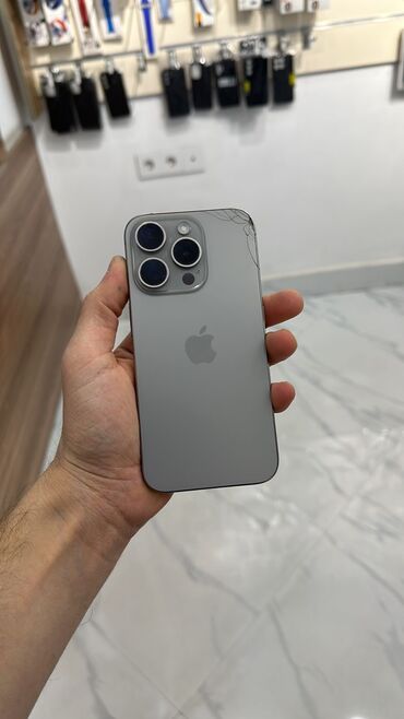 iphone 15 pro ikinci el: IPhone 15 Pro, 128 ГБ, Deep Purple, Face ID