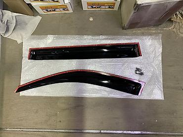 ветровики приус: Ветровики на двери (передняя пара) для Toyota Highlander 2001–2006 - — 2