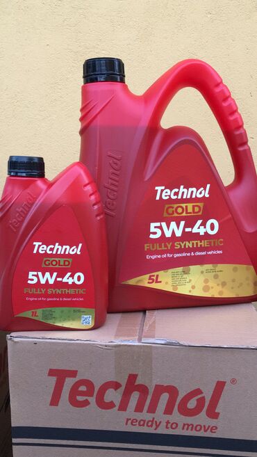 Mühərrik yağları: 4 l, 10w40 — 2